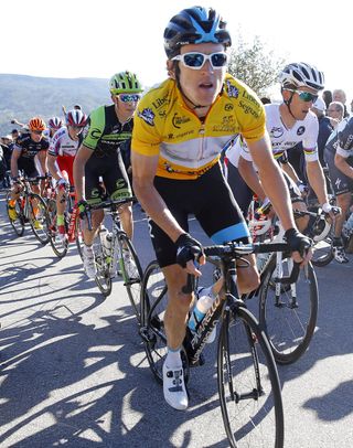 Geraint Thomas in action during Stage 4 of the 2015 Volta ao Algarve