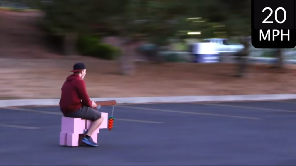 Man builds an IRL Minecraft pig called Hamborghini that hits top speed of 20mph