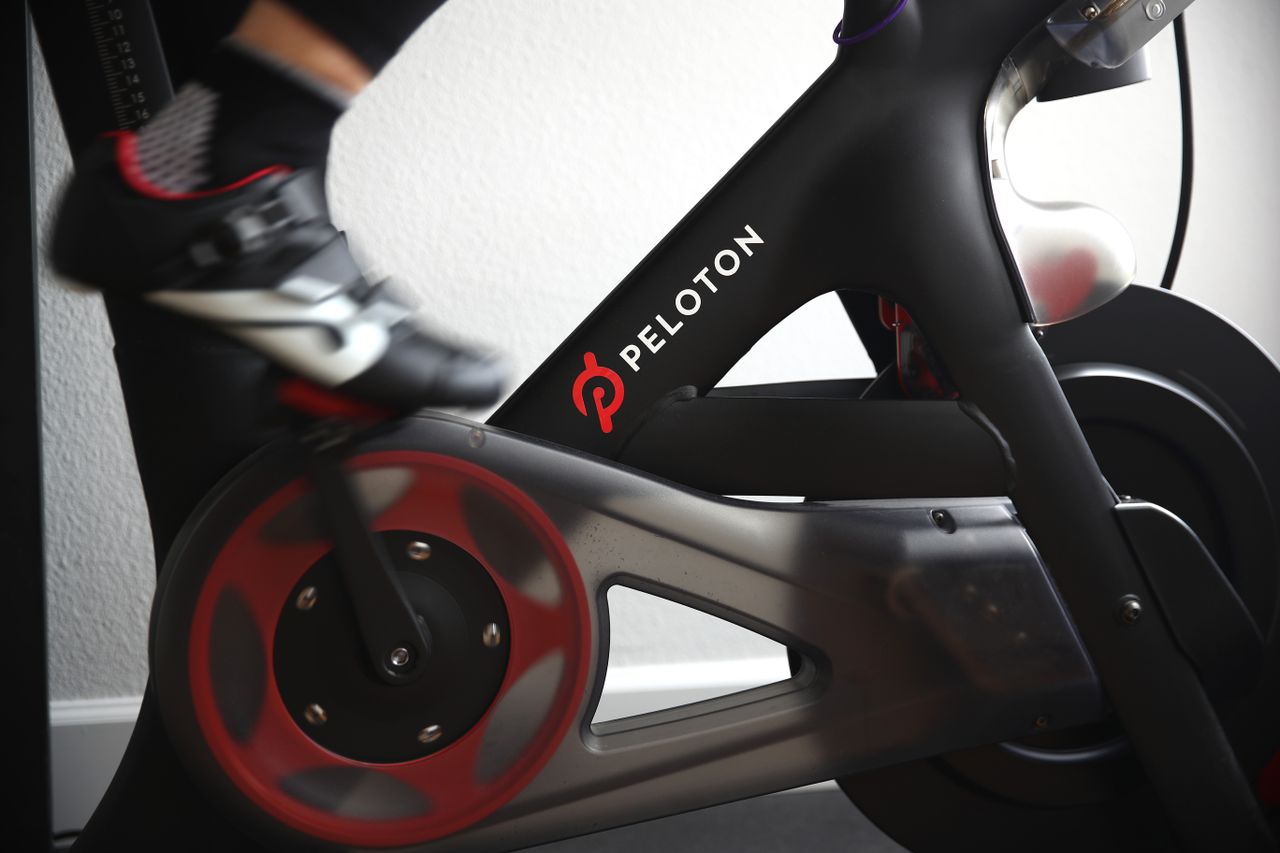 Peloton exercise bike