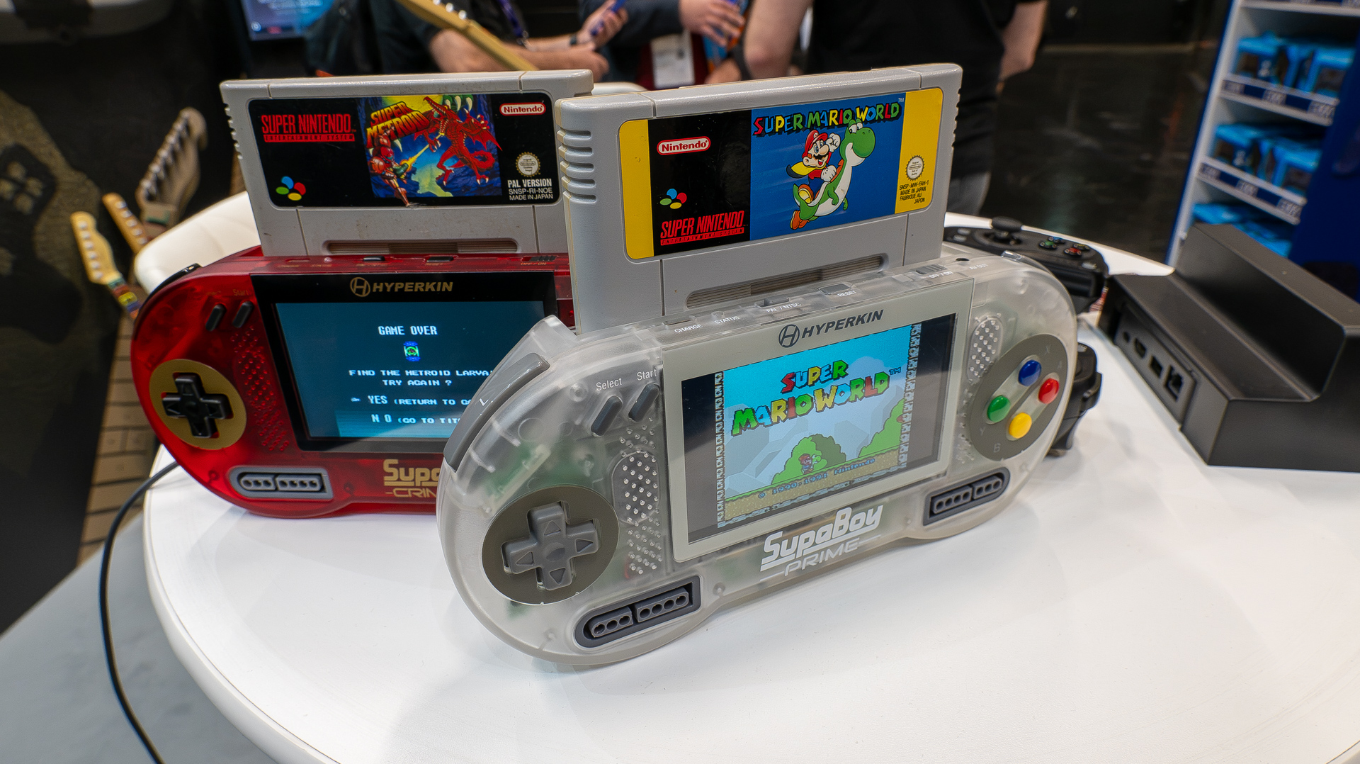 Hyperkin SupaBoy retro SNES handheld at Gamescom 2026