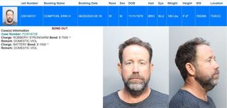 PGA Tour pro Erik Compton was arrested at the weekend