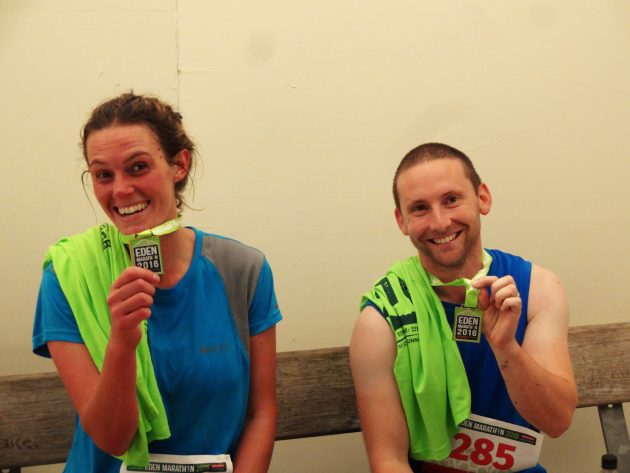 With our medals