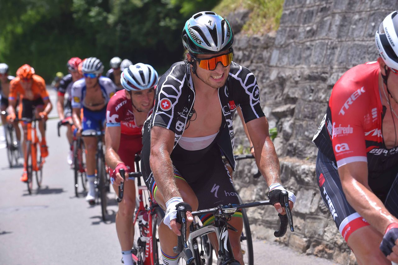 Peter Sagan (Bora-hansgrohe) in the points jersey