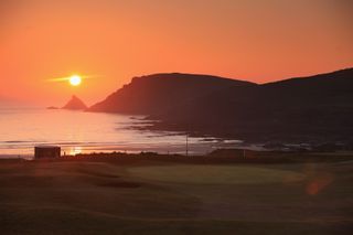 Trevose Golf Course at sunset