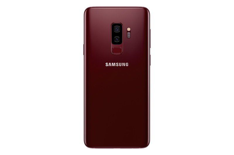 Burgundy Red Galaxy S9 and S9+