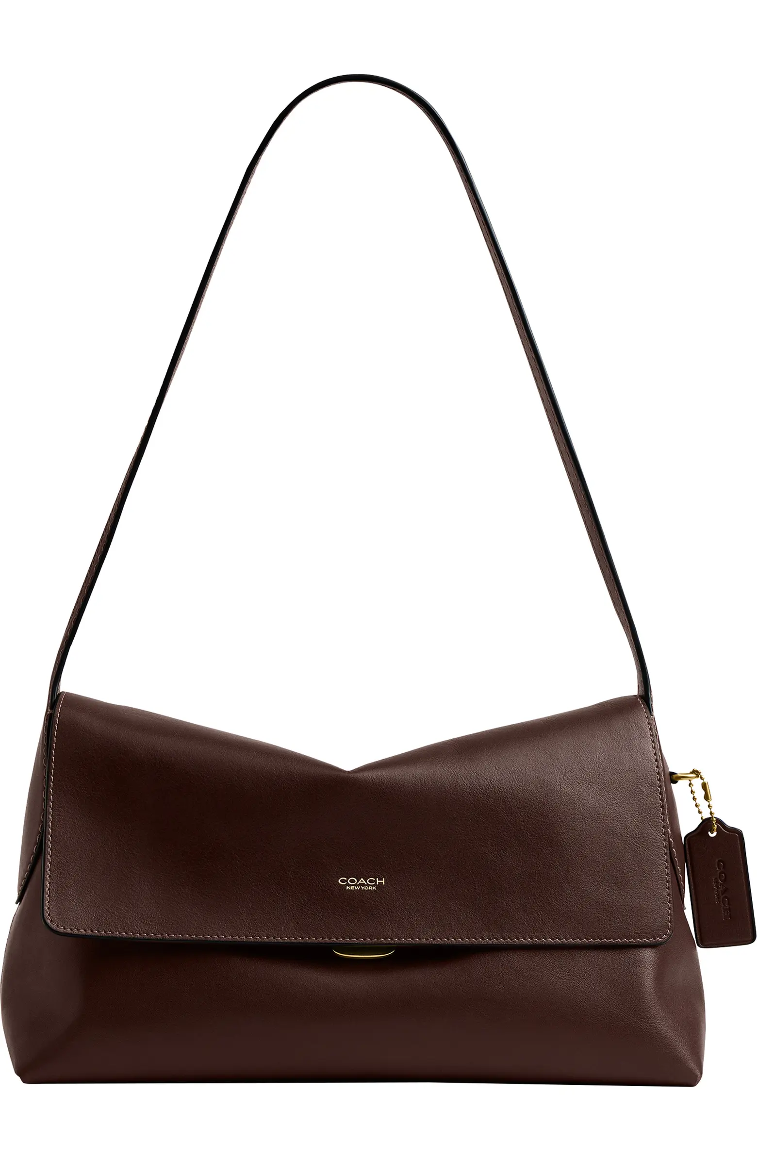 COACH, Chelsea 30 Natural Grain Leather Shoulder Bag