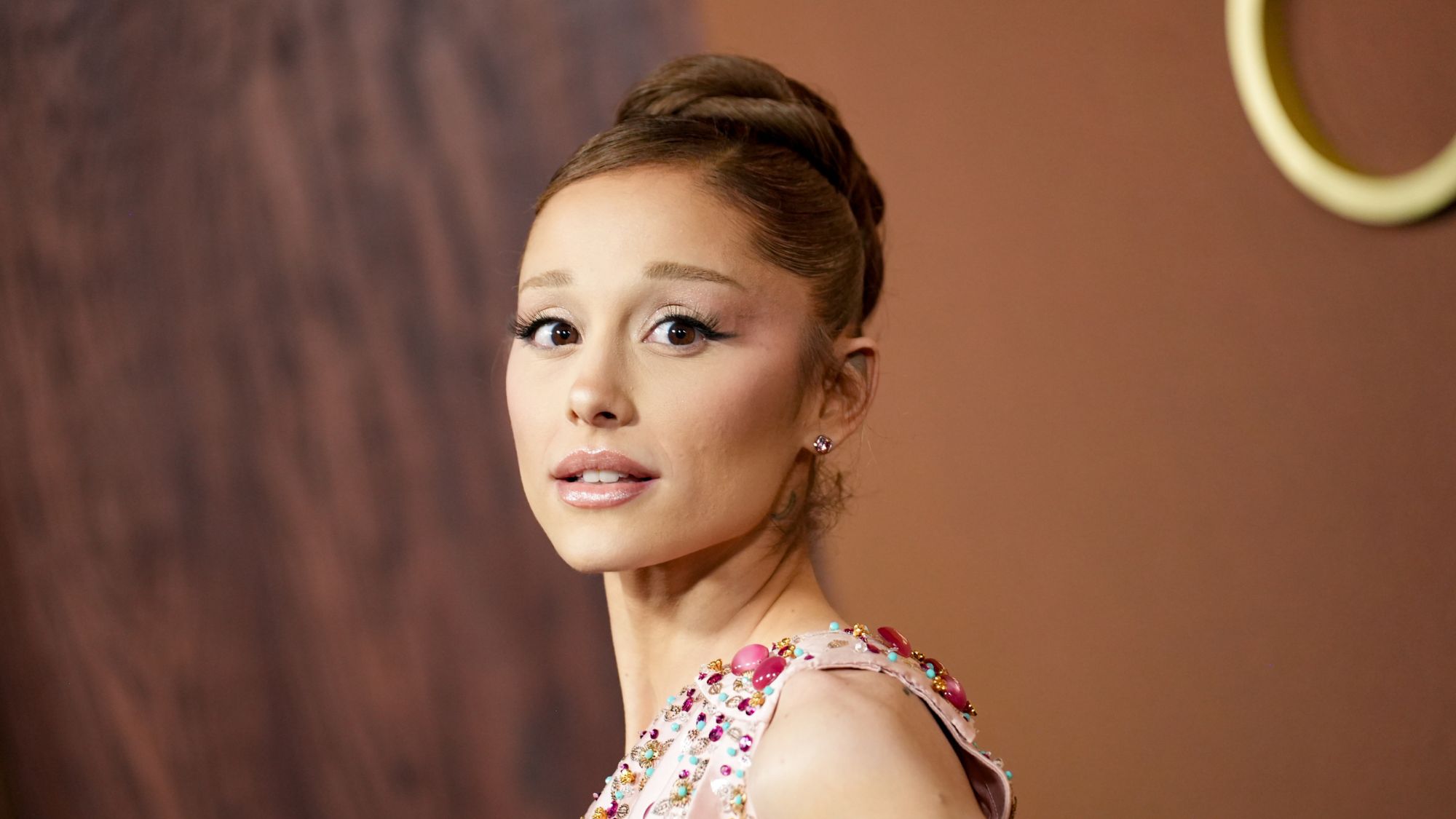 Ariana Grande attends the 16th Governors Awards in November 2025