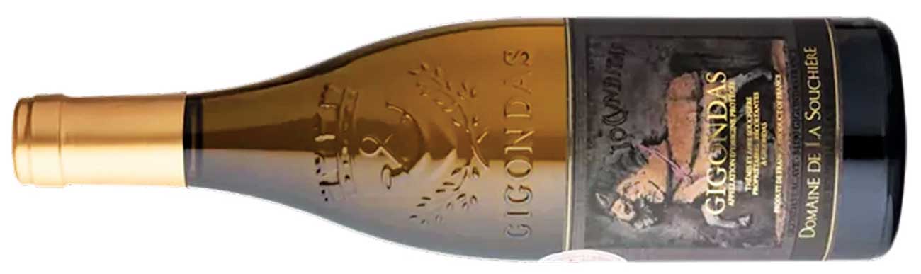 Bottle of Domaine de la Souchi&amp;egrave;re, Gigondas Blanc