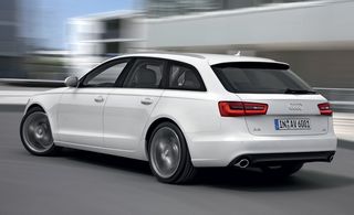 Audi backside view