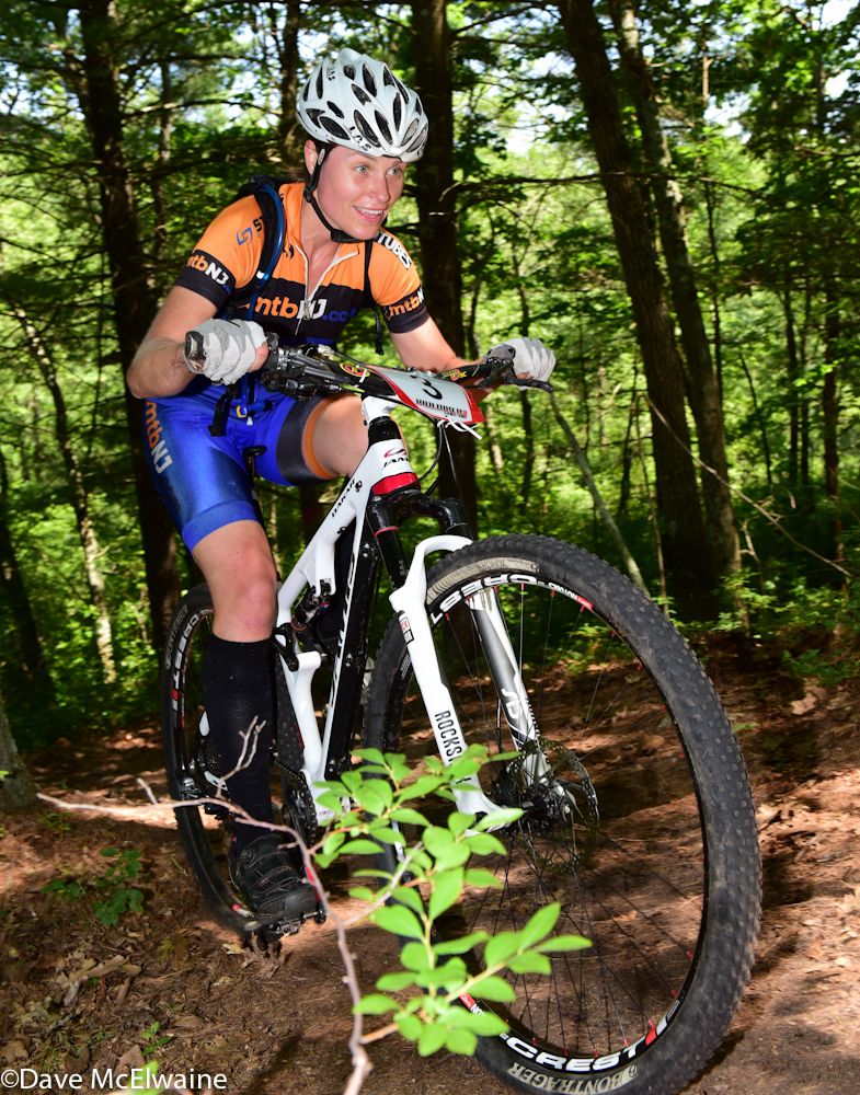 Kristine Contento-Angeli seemed to have a good time but did not finish