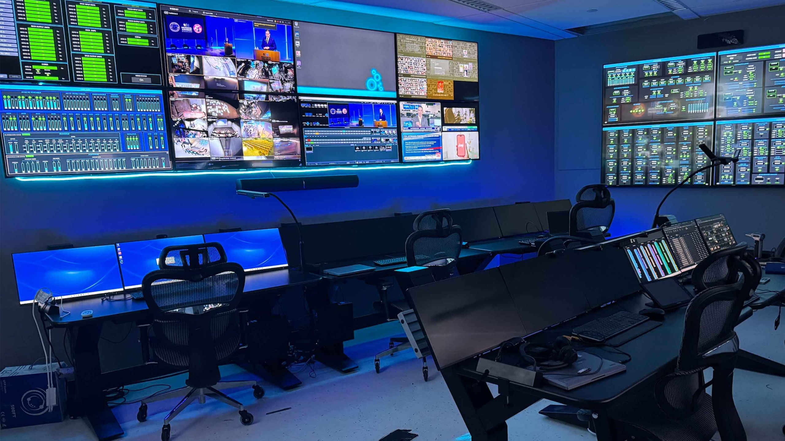 Control Room at 9/11 Memorial Museum 