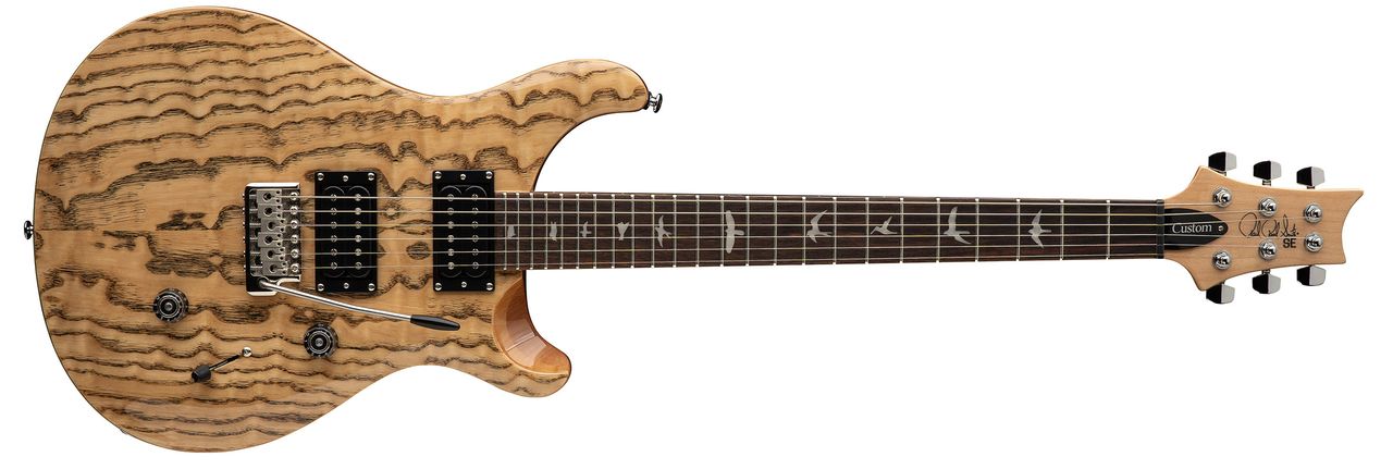 PRS SE Custom 24 Burled Ash Limited Edition Natural