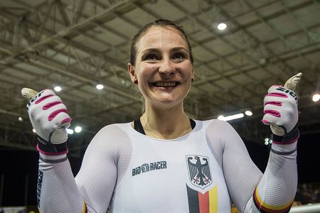 Kristina Vogel (Germany) won the sprint