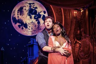 Dom Simpson and Tanisha Spring star in Moulin Rouge