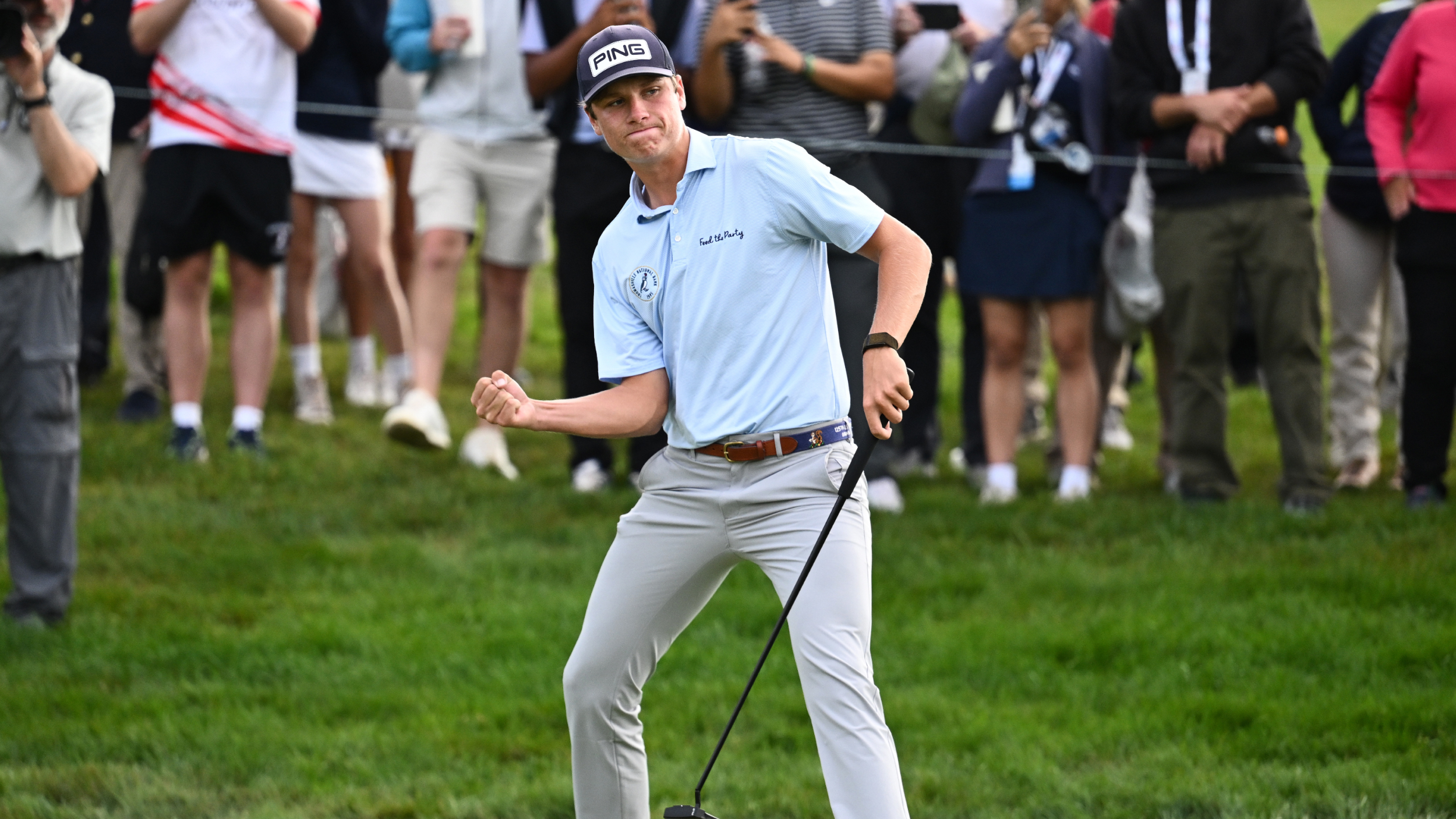Mason Howell during the US Amateur