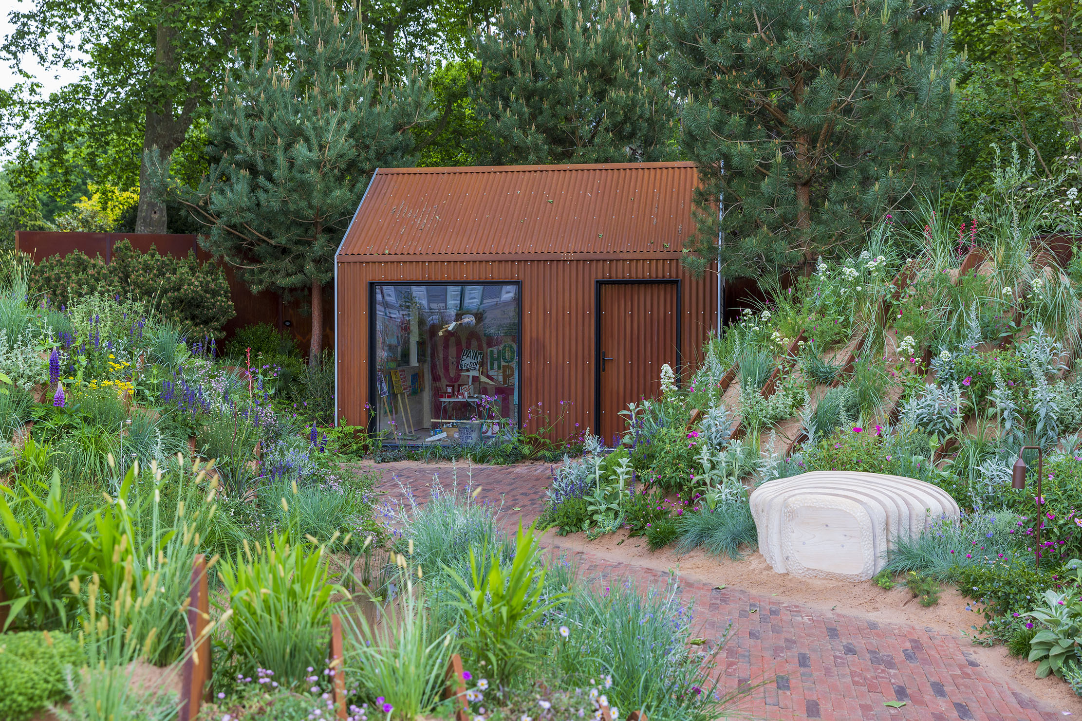 The Hospitalfield Arts Garden by Nigel Dunnett at RHS Chelsea Flower Show 2025