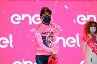 Giro d'Italia 2021 - 104th Edition - 9th stage Castel di Sangro - Campo Felice (Rocca di Cambio) 158 km - 16/05/2021 - Egan Bernal (COL - Ineos Grenadiers) - photo Dario Belingheri/BettiniPhotoÂ©2021