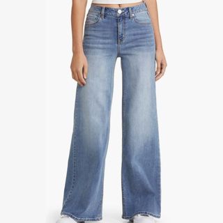 Wide leg denim jeans from Nordstrom 