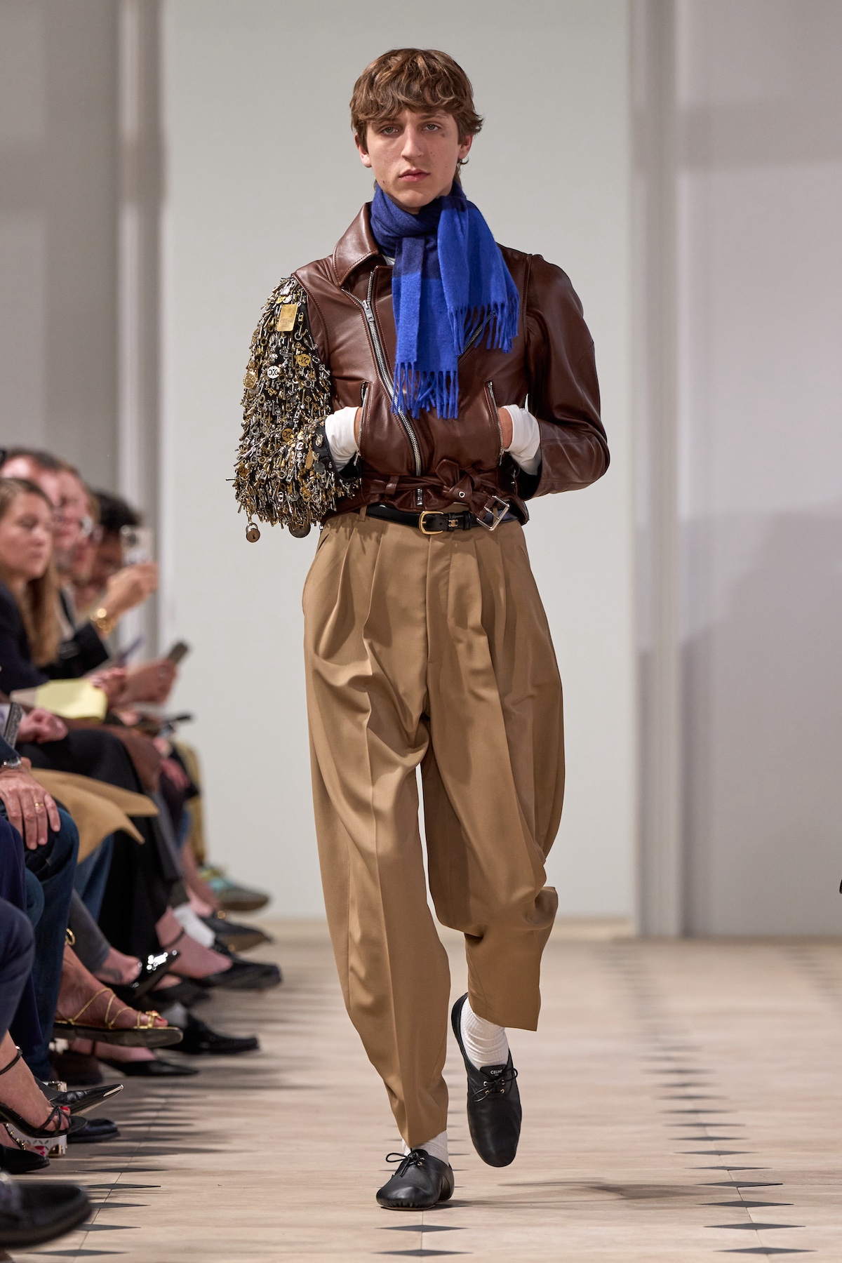 Celine SS26 Michael Rider Debut