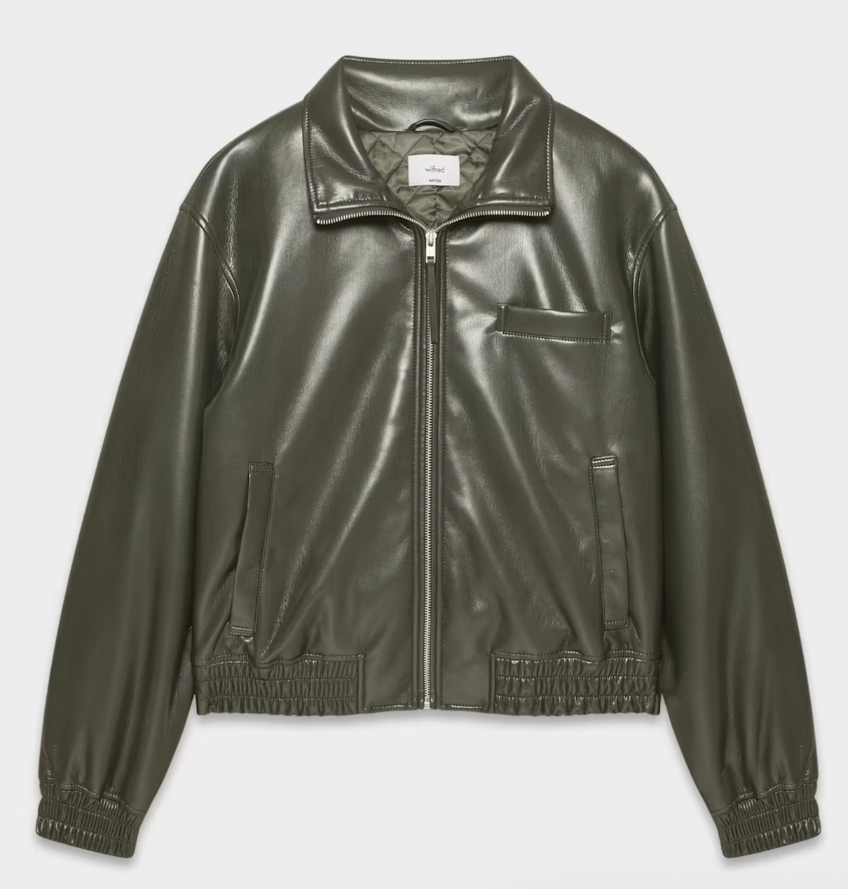 Aritzia, Josephine Bomber - UnReal Leather