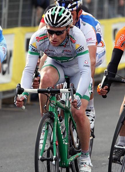 Danilo Di Luca made it to the start line in a last-ditch effort, with CONI still having some questions about his positive in last year's Giro.