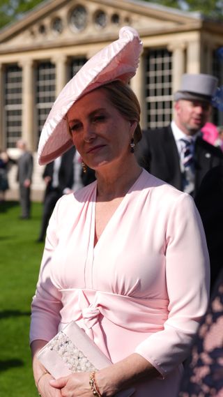 Duchess of Edinburgh speaks to guests attending a Royal Garden Party