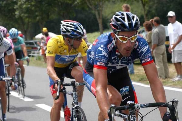 Leading Armstrong to Paris in the Tour de France