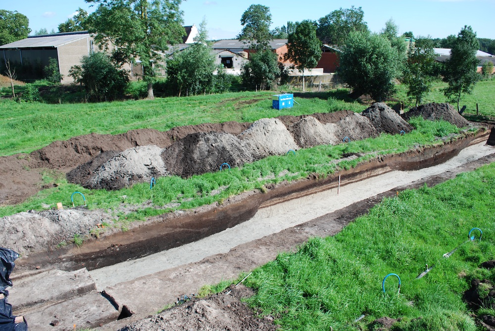 Medieval wetlands site in Belgium