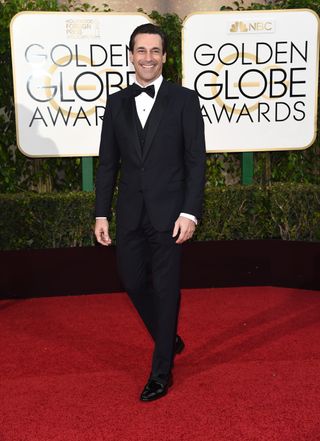 Jon Hamm at the Golden Globes 2016