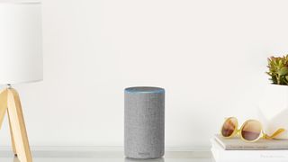 Ein Foto des Amazon Echo Lautsprechers