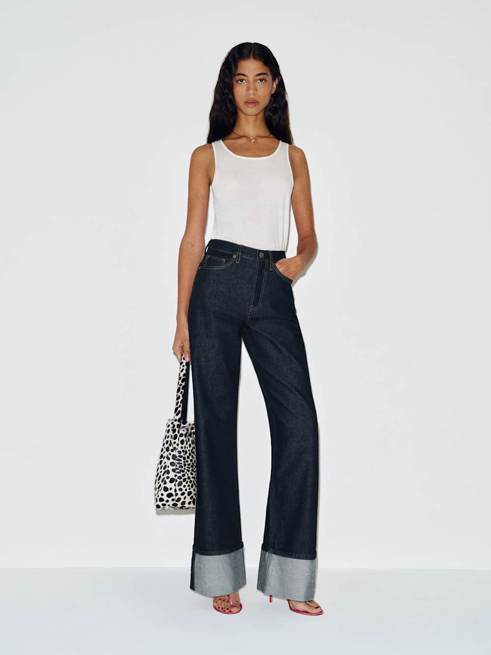 Cary High Rise Slouchy Wide Leg Jeans