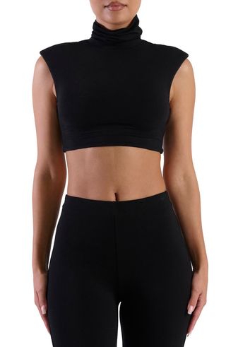 Turtleneck Crop Tank