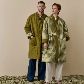 reversible housecoat