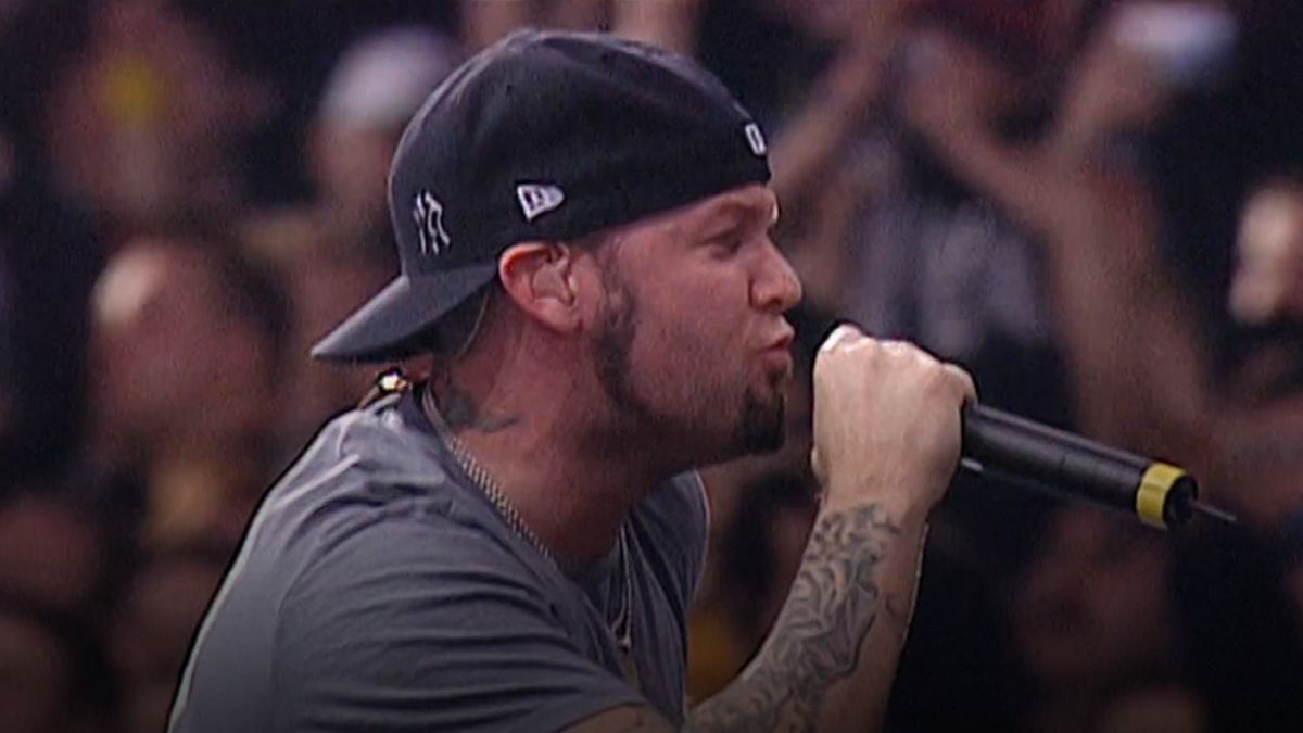 Fred Durst at WrestleMania XIX