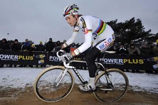 Niels Albert chasing in Oostmalle.