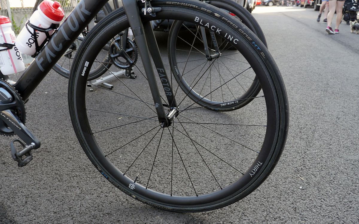 Parkhotel Valkenburg pair their Factor framesets with Black Inc wheels