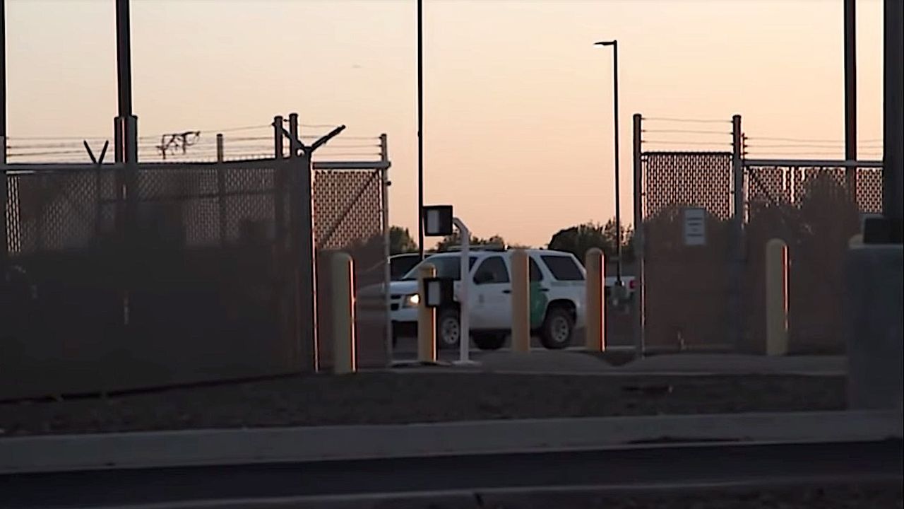 Border Patrol facility in Clint, Texas