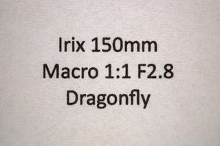 Irix 150mm Macro 1:1 F2.8 Dragonfly