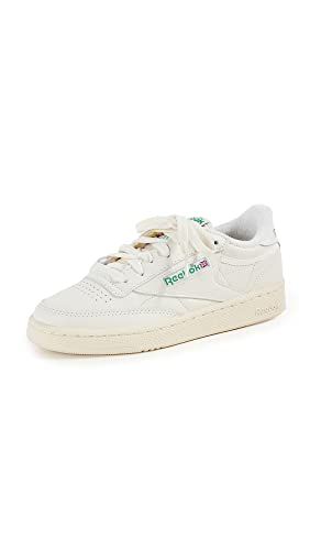 Reebok Womens Club C 85 Vintage,chalk/alabas/glegrn,8