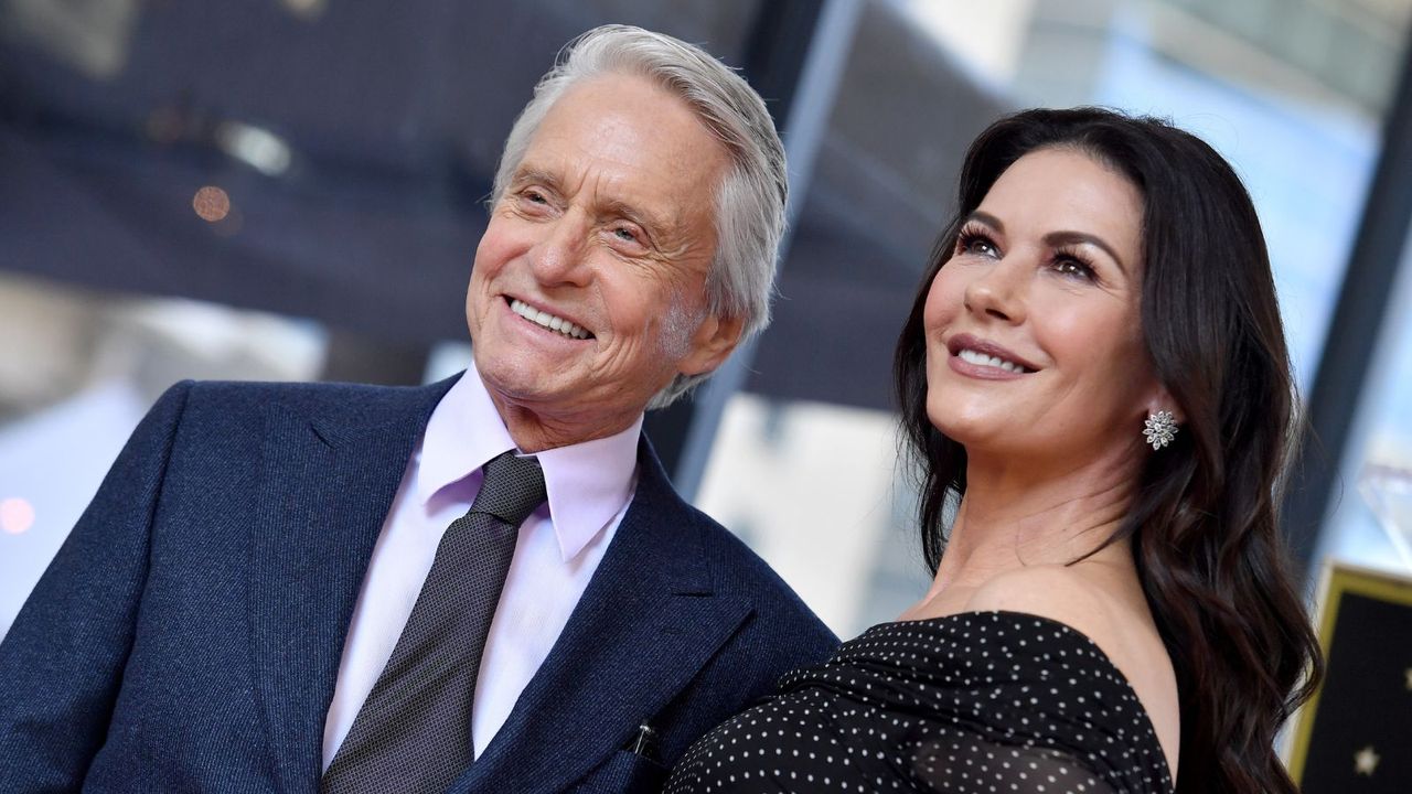 catherine zeta jones and michael douglas