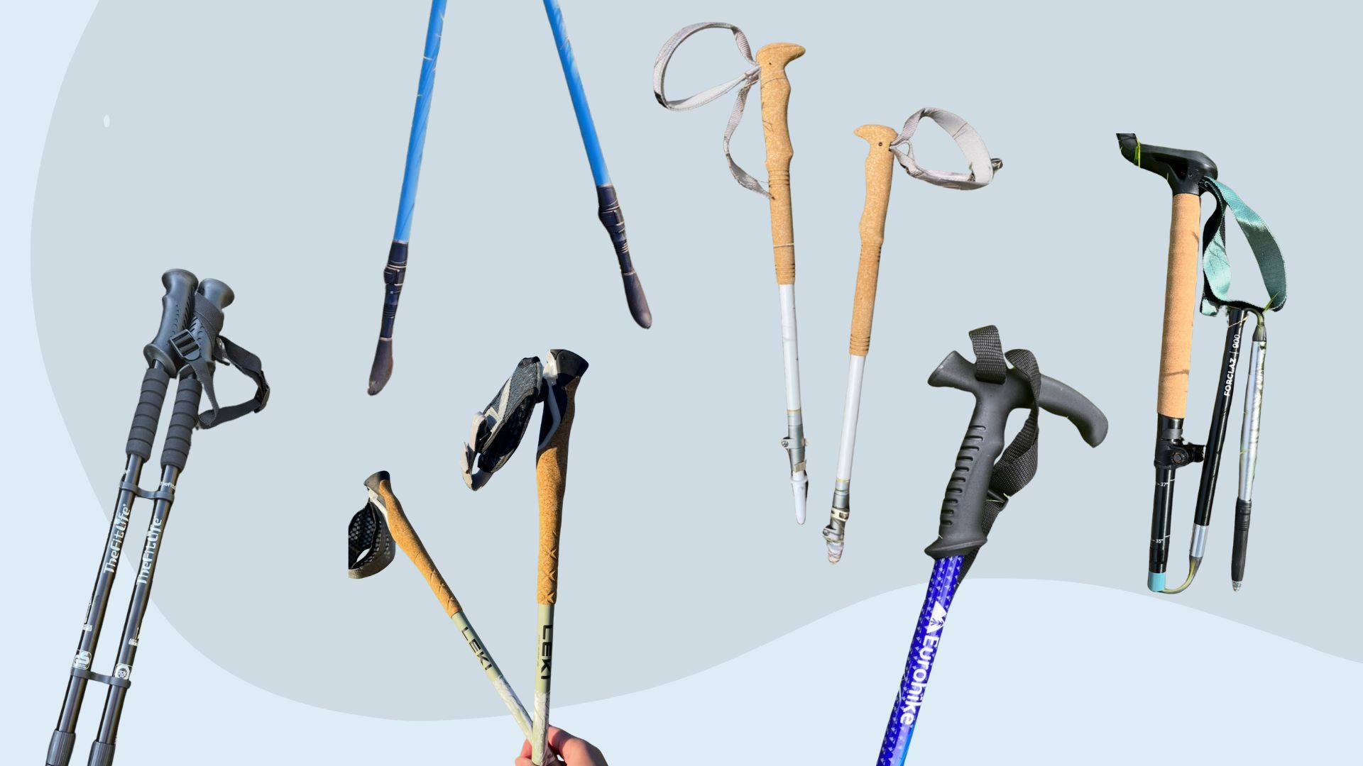 Susan Griffin&#039;s best walking poles, as tested during treks and walks in the Pennines, rounded up and rated