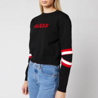 Guess Women's Tysha Sweatshirt - Jet Black | RRP: £79.00 | now £32.00 + extra 10% off with code 'T310'