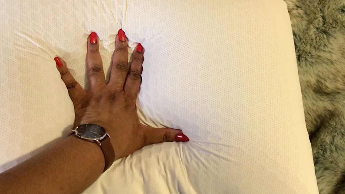 Purple Harmony Pillow review the gelflex grid is magical TechRadar