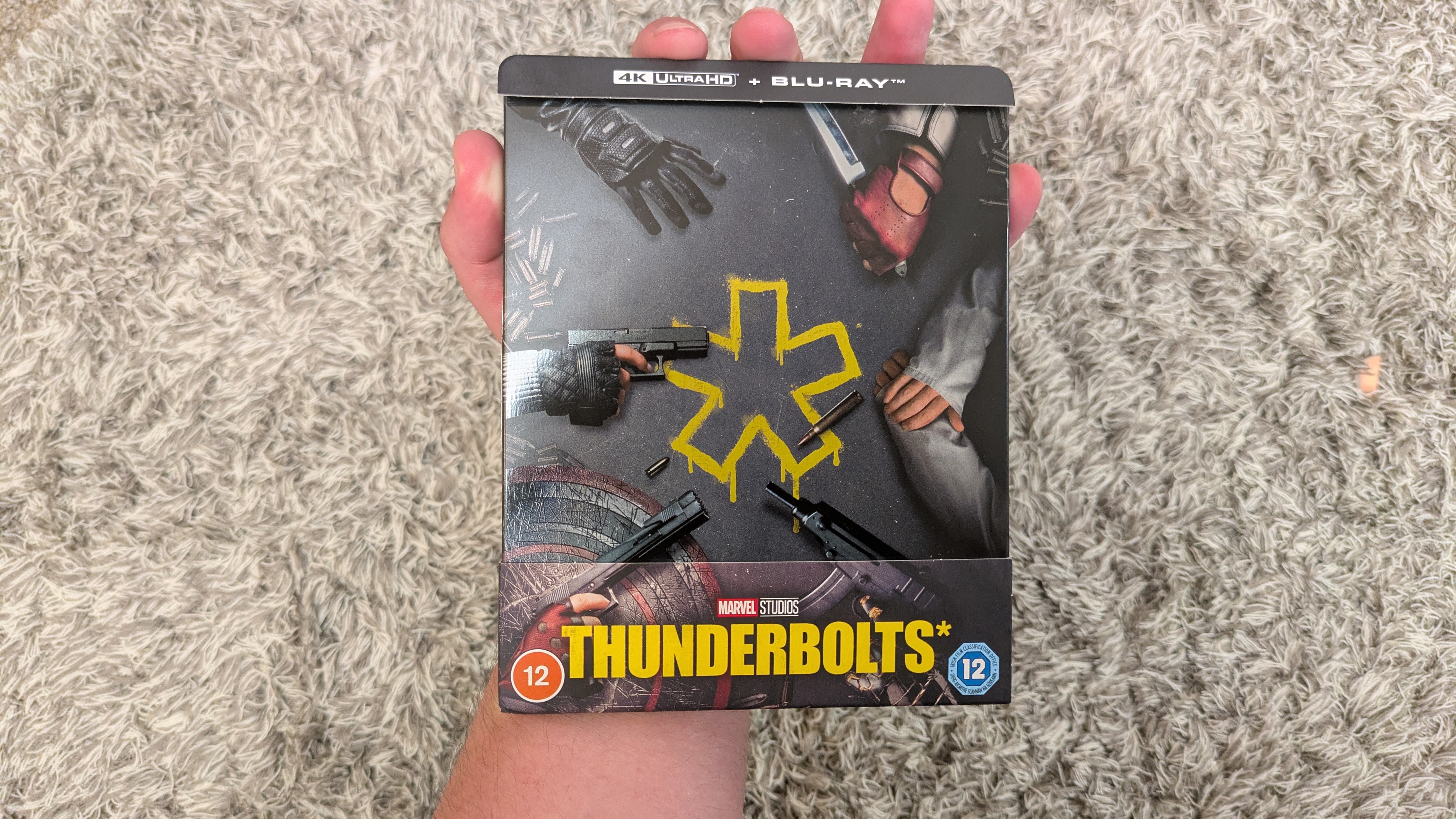Thunderbolts 4K Blu-ray steelbook case