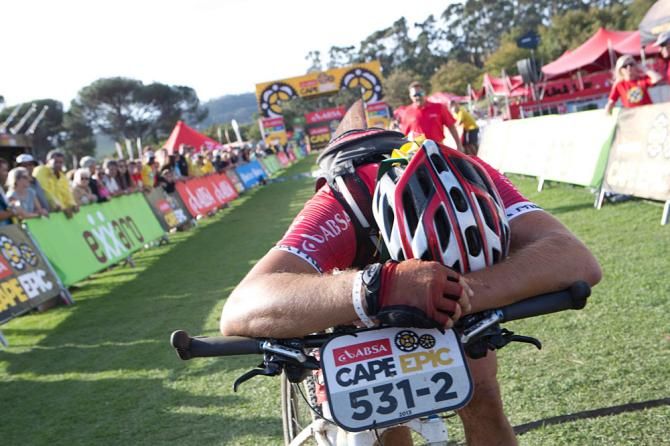 Pieter Nel of Absa FPD at the end of a long day