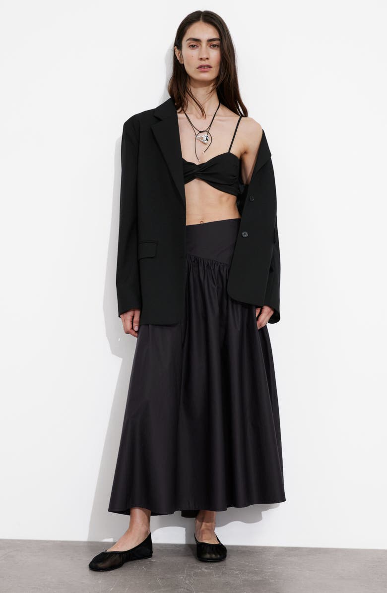 St. Maja Cotton Midi Skirt