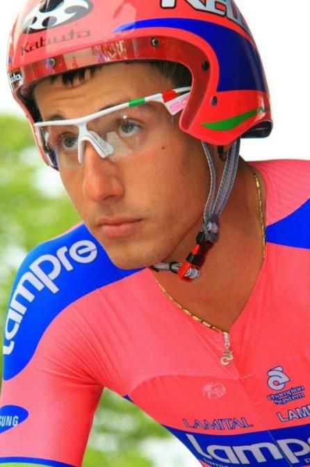 Malori gets ready for his 31.2km test against the clock