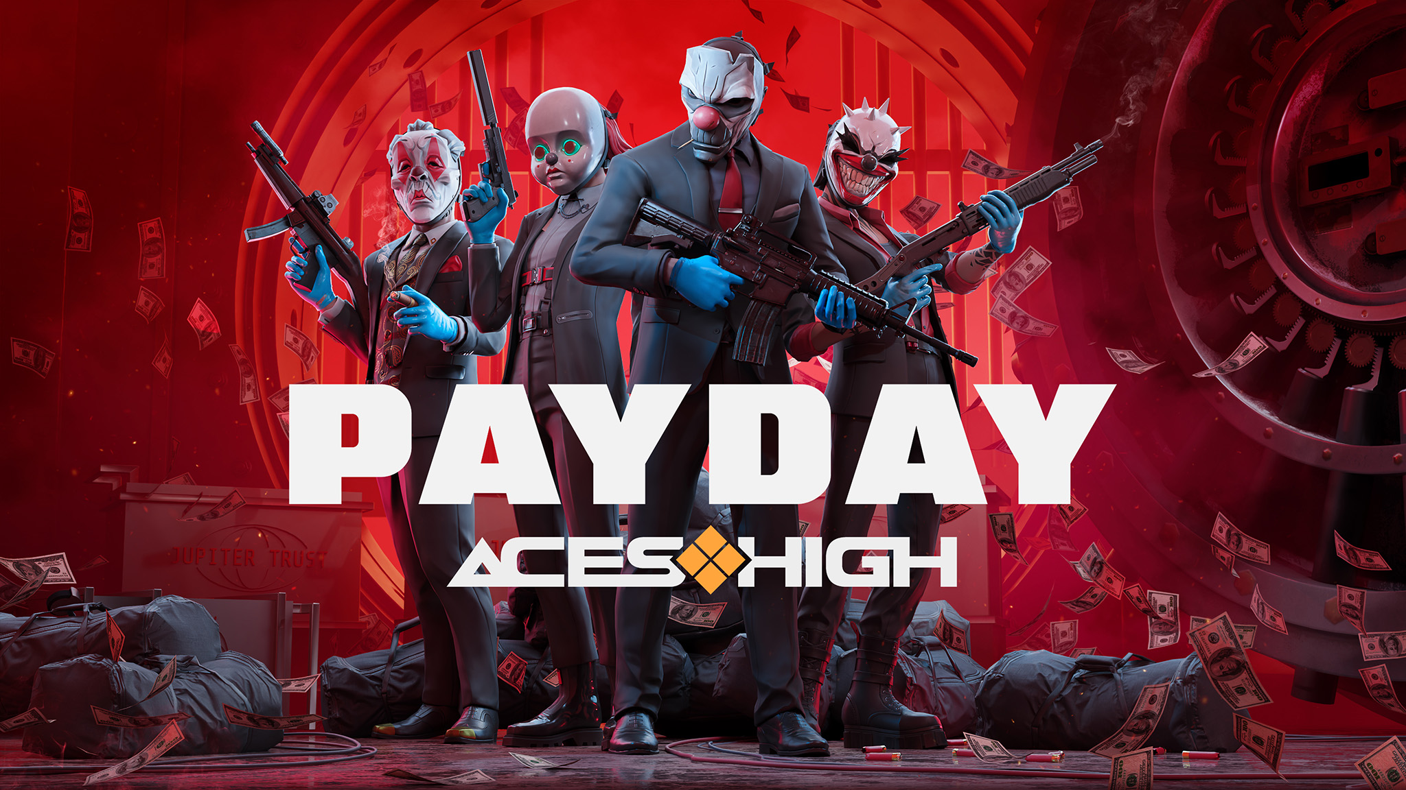 Official artwork for Payday: Aces High