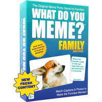 What Do You Meme? Family Edition | $19.99 $13.59 at AmazonSave $7 - Buy it if:Don't buy it if: