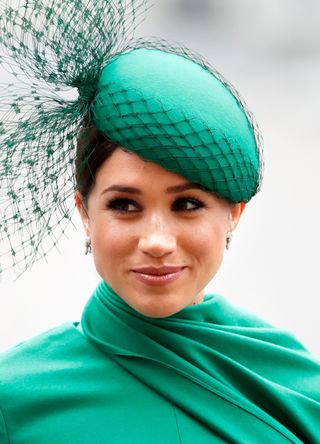 Meghan, Duchess of Sussex attends the Commonwealth Day Service 2020 at Westminster Abbey on March 9, 2020 in London, England